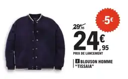 E.Leclerc Tissaia Blouson Homme offre