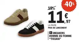 E.Leclerc Tissaia Sneakers offre