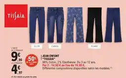 E.Leclerc Tissaia jean enfant offre