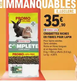 E.Leclerc Brico VERSELE-LAGA COMPLETE CUNI ADULT offre