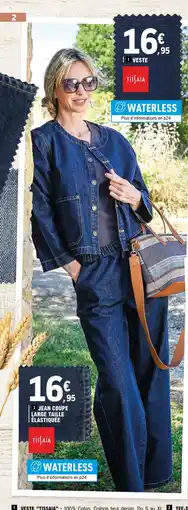 E.Leclerc TISSAIA VESTE offre