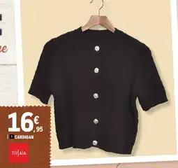 E.Leclerc Tissaia CARDIGAN offre