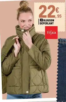 E.Leclerc Tissaia Blouson déperlant offre
