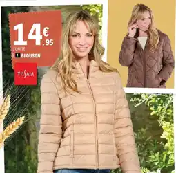 E.Leclerc Tissaia Blouson offre