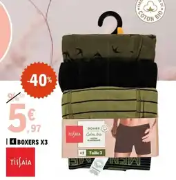 E.Leclerc Tissaia Boxers offre