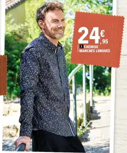 E.Leclerc Chemise manches longues offre