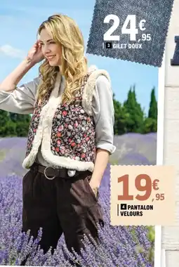 E.Leclerc GILET DOUX offre