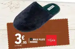 E.Leclerc Mule plate homme offre