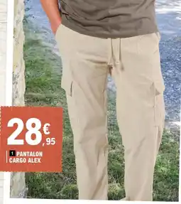 E.Leclerc PANTALON CARGO ALEX offre