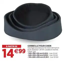 RAGT Jardin & Maison CORBEILLE POUR CHIEN offre