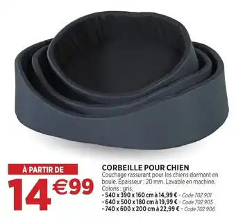CORBEILLE POUR CHIEN