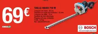 Brico Dépôt Taille-haies 710 w offre