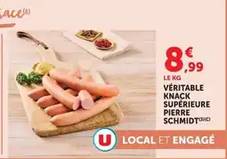 Super U Pierre Schmidt Véritable Knack Supérieure offre