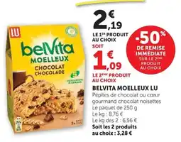 Super U BELVITA MOELLEUX LU offre