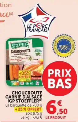Super U STOEFFLER CHOUCRUTE offre
