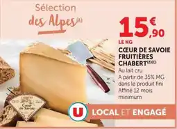 Super U CHABERT Cœur de Savoie offre