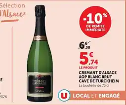 Super U URÉMANT Cremant d'Alsace offre