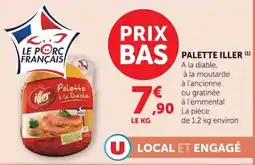 Super U Iller Palette à la Diable offre