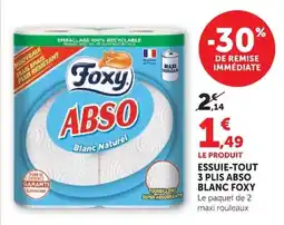 Super U Foxy Essuie-tout offre