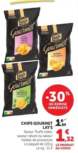 Super U Lay's Gourmet offre
