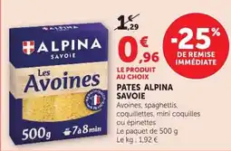 Super U ALPINA PATES offre