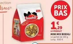 Super U boehli MINI MIX offre