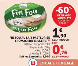 Super U Fin Fou offre