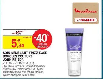 JOHN FRIEDA SOIN DÉMÉLANT FRIZZ EASE BOUCLES COUTURE
