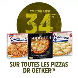 Intermarché Hyper Dr oetker sur toutes pizzas offre