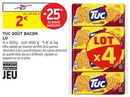 Intermarché Hyper TUC GOÛT BACON offre