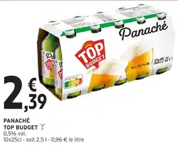 Intermarché Hyper Panaché TOP BUDGET offre