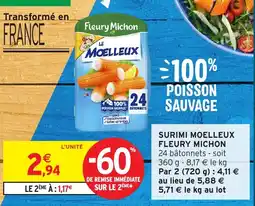 Intermarché Hyper Fleury Michon Moelleux offre