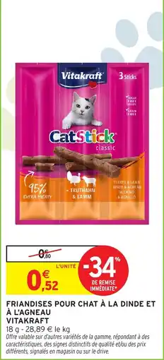 Intermarché Hyper VITAKRAFT CatStick classic offre