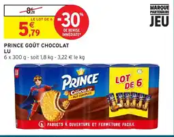 Intermarché Hyper PRINCE GOÛT CHOCOLAT offre