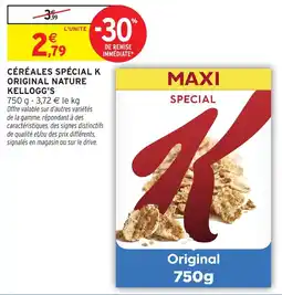 Intermarché Hyper KELLOGG'S CÉRÉALES SPÉCIAL K offre
