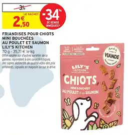 Intermarché Hyper LILY'S KITCHEN CHIOTS offre