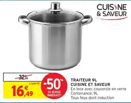 Intermarché Hyper Cuisine et Saveur Traiteur 9L offre