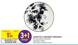 Intermarché Hyper ASSIETTE À DESSERT ARMANCE offre