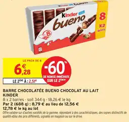 Intermarché Hyper Kinder Bueno offre