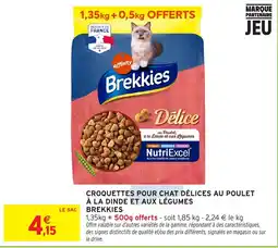 Intermarché Hyper Brekkies Délices au Poulet offre