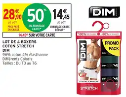 Intermarché Hyper DIM Boxers offre