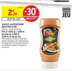 Intermarché Hyper BOUTON D'OR Sauce Algérienne offre