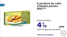 Picard Picard Colin d'Alaska pané offre