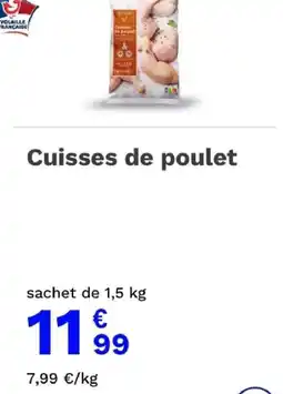 Picard Cuisses de poulet offre