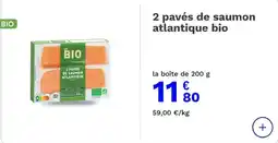 Picard LE BIO saumon atlantique offre