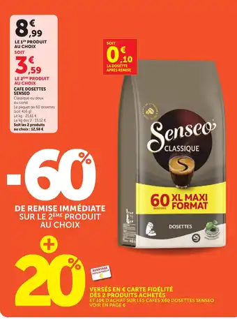 Senseo CAFÉ DOSETTES