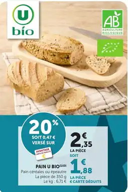 Bi1 U bio Pain offre