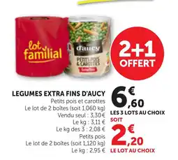 Bi1 daucy Petits pois & carottes offre