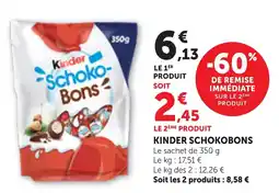 Bi1 Kinder SchokoBons offre