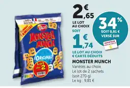 Bi1 Vico Monster Munch offre